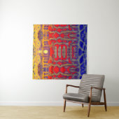 Tenture Dreamland psychédélique (En situation (horizontale))