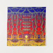 Tenture Dreamland psychédélique (Devant)