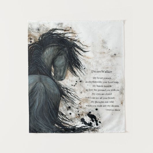 Tenture Dreamwalker Horse by Bihrle (Devant)