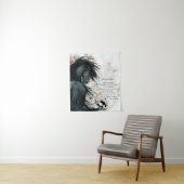 Tenture Dreamwalker Horse by Bihrle (En situation)