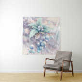 Tenture Dreamy Christmas Holly Tapestry (En situation)