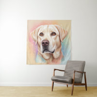 Dreamy Labrador Retriever Portrait magique