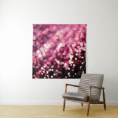 Tenture Dreamy Pink : Abstrait Light Blur (En situation)