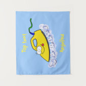 Tenture Drôle dessin animé linge de fer (Devant)