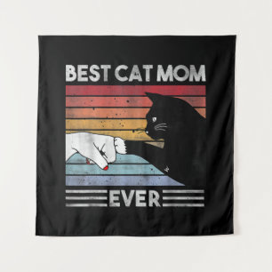 Tenture Drôle Meilleur Chat Maman Jamais Cadeau Maman Ch