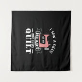 Tenture Drôle Quilters Dons (Devant (Horizontal))