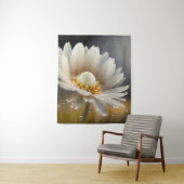 Tenture Droplets Fleurs Calme Nature Tranquille Flux Pacif (En situation)