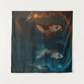 Tenture Dualité Mystique (Devant (Horizontal))