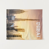 Tenture Dubaï (Devant (Horizontal))