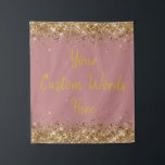 Tenture Dusty Rose et Gold Birthday Party Son stand photo<br><div class="desc">décor personnalisé pour diplômé du collège,  personnalisé 15e 18e 20e 45e,  parties scintillant anniversaire doux 16 16e,  personnalisé 30e 25e 35e,  nuptiale douche poule do nuit,  université femme 1re fille grad,  fille femme prop bachelorette scintille,  quinceanera 40e 50e 60e 70e,  promue brillamment vow renouvellement graduation,  lycée 55e 65e 80e</div>