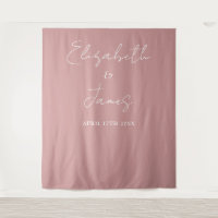 Dusty Rose rose minimaliste Mariage arrière-plan p