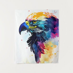 Tenture Eagle Sauvage Nature Animal Couleur Art Peinture