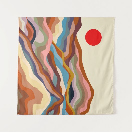 Tenture Earthe Majesty (Devant (Horizontal))