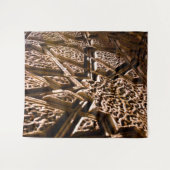 Tenture Earthy Brown Stars (Devant (Horizontal))