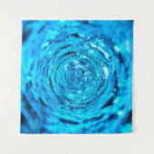 Tenture Eau aqua tunnel liquide (Devant (Horizontal))