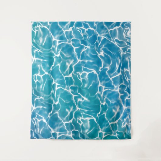 Tenture Eau bleue* (Devant)