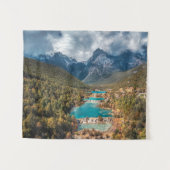 Tenture Eau | Blue Moon Lake, Chine (Devant (Horizontal))