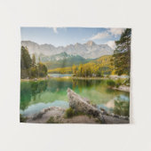 Tenture Eau | Dachstein Mountains Lake Allemagne (Devant (Horizontal))