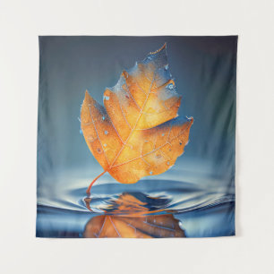 Tenture Eau de feuilles Calme Nature Tranquille Saison pai