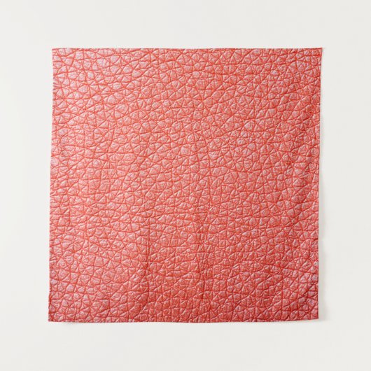 Tenture Échantillon d'ameublement en cuir orange textureab (Devant)