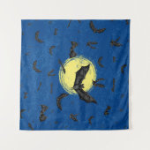 Tenture Échauffe de chauve-souris sauvage (Devant (Horizontal))