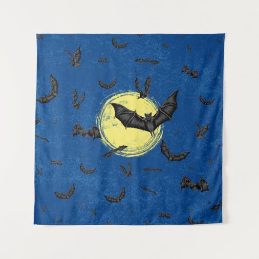 Tenture Échauffe de chauve-souris sauvage (Devant)