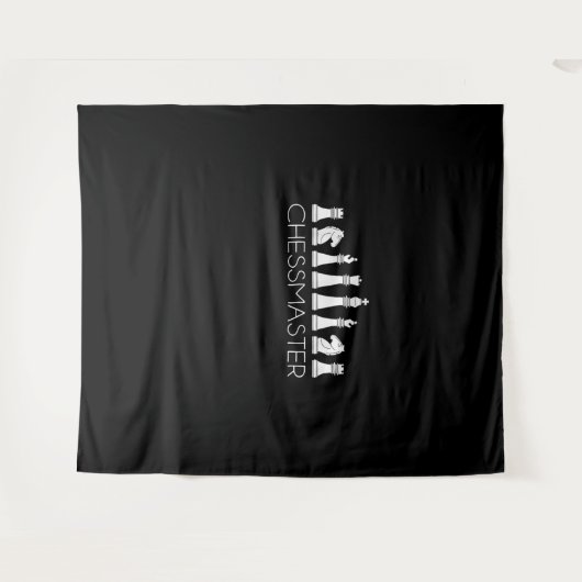 Tenture Échecs - Maître d'échecs (Devant (Horizontal))