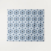 Tenture Echos andalous : Geometry marocaine Boho (Devant (Horizontal))