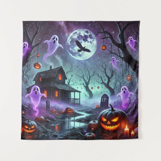 Tenture Échos de l'Hollow (Devant)