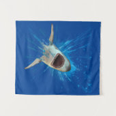 TENTURE ÉCLABOUSSURE D'EAU DE REQUIN OCÉAN (Devant (Horizontal))