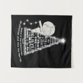 Tenture Éclairage de l'arbre (Devant (Horizontal))