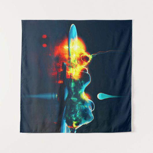 Tenture Éclairage Liquide (Devant (Horizontal))