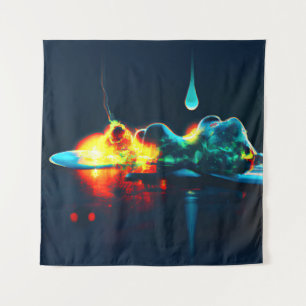 Tenture Éclairage Liquide