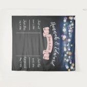 Tenture éclairage Mariage arrière-plan, appareil photo, pe (Devant (Horizontal))