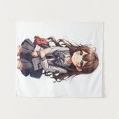 Tenture École japonaise d'Anime (Devant (Horizontal))