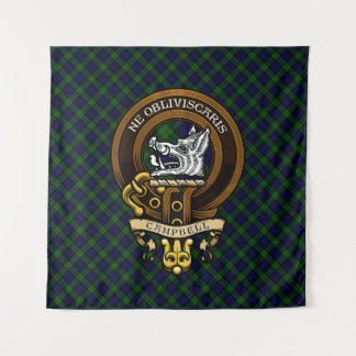 Tenture Écosse Clan Campbell Badge et Crest