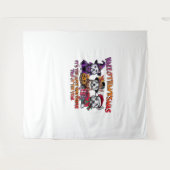 Tenture Ecosse Terrier Halloween Thanksgiving Noël (Devant (Horizontal))