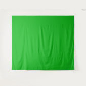 Tenture Écran vert moderne de zoom sur fond chroma key (Devant (Horizontal))
