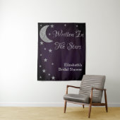 Tenture Écrit Dans La Fête des mariées Des Étoiles (En situation)