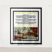 Tenture Écritures Images 03 (Devant)