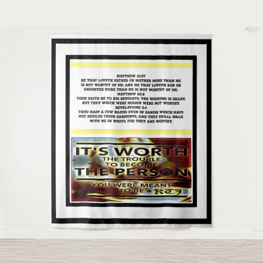 Tenture Écritures Images 03 (Devant)