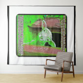 Tenture Écritures Images 18 (En situation (horizontale))