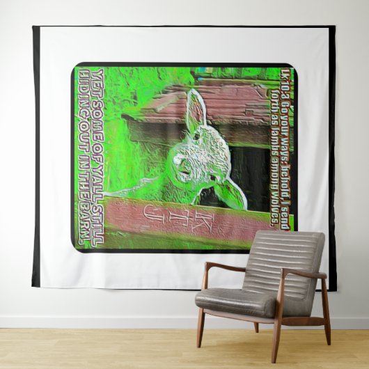 Tenture Écritures Images 18 (En situation (horizontale))