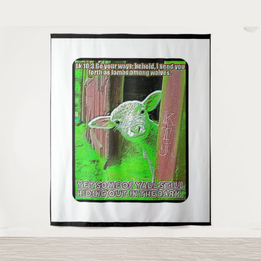 Tenture Écritures Images 18 (Devant)