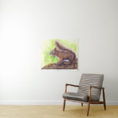 Tenture Écureuil (En situation (horizontale))