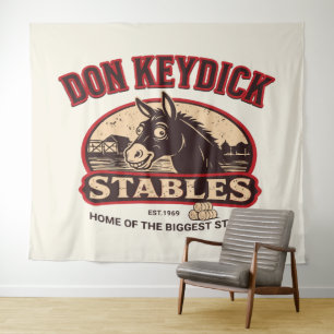 Tenture Écurie Vintage Don Keydick
