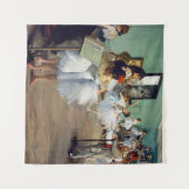 Tenture Edgar Degas - Classe Danse (Devant (Horizontal))
