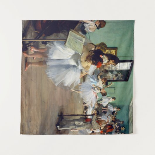 Tenture Edgar Degas - Classe Danse (Devant (Horizontal))