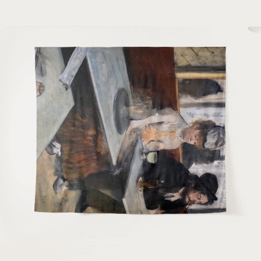 Tenture Edgar Degas - Dans un café / L'Absinthe (Devant (Horizontal))