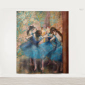 Tenture Edgar Degas - Danseurs en bleu (Devant)